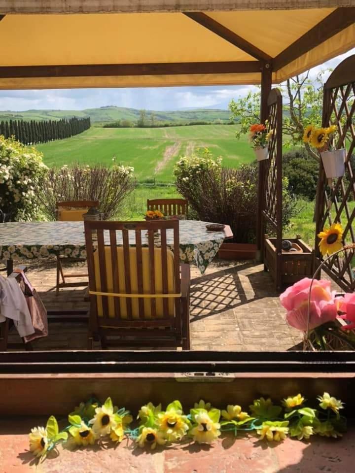 Casa Country House Girasole Vakantie Huis-Wakacje Huis Asciano Exterior photo