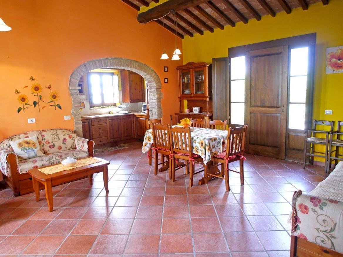 Casa Country House Girasole Vakantie Huis-Wakacje Huis Asciano Exterior photo