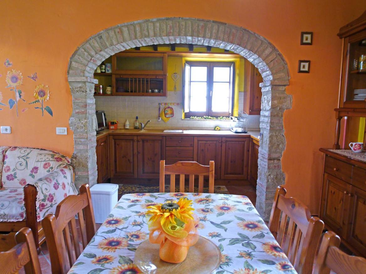 Casa Country House Girasole Vakantie Huis-Wakacje Huis Asciano Exterior photo